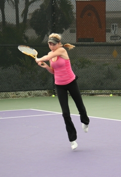 Mattea Kilstofte - one of rising players of Dimitar Tennis Academy